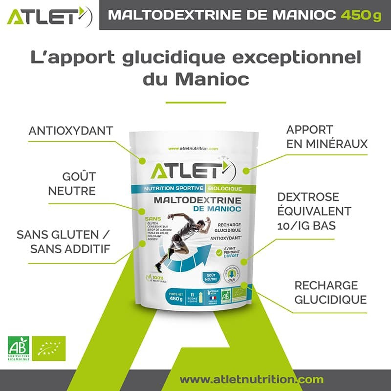 Maltodextrine de manioc bio