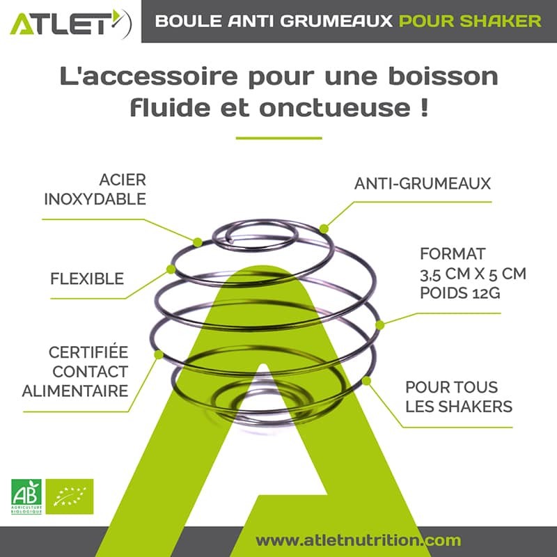 bénéfices boule shaker