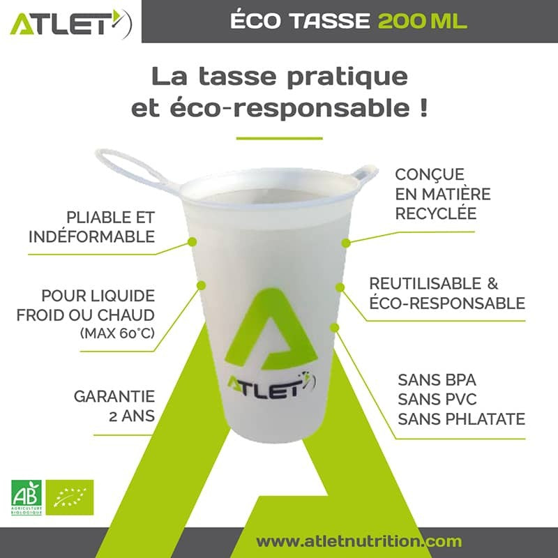 Éco-tasse pliable 200 ml