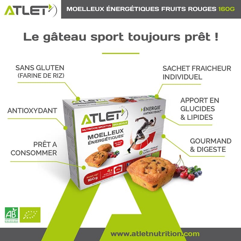 bénéfices du moelleux énergétique biologique pour sportifs