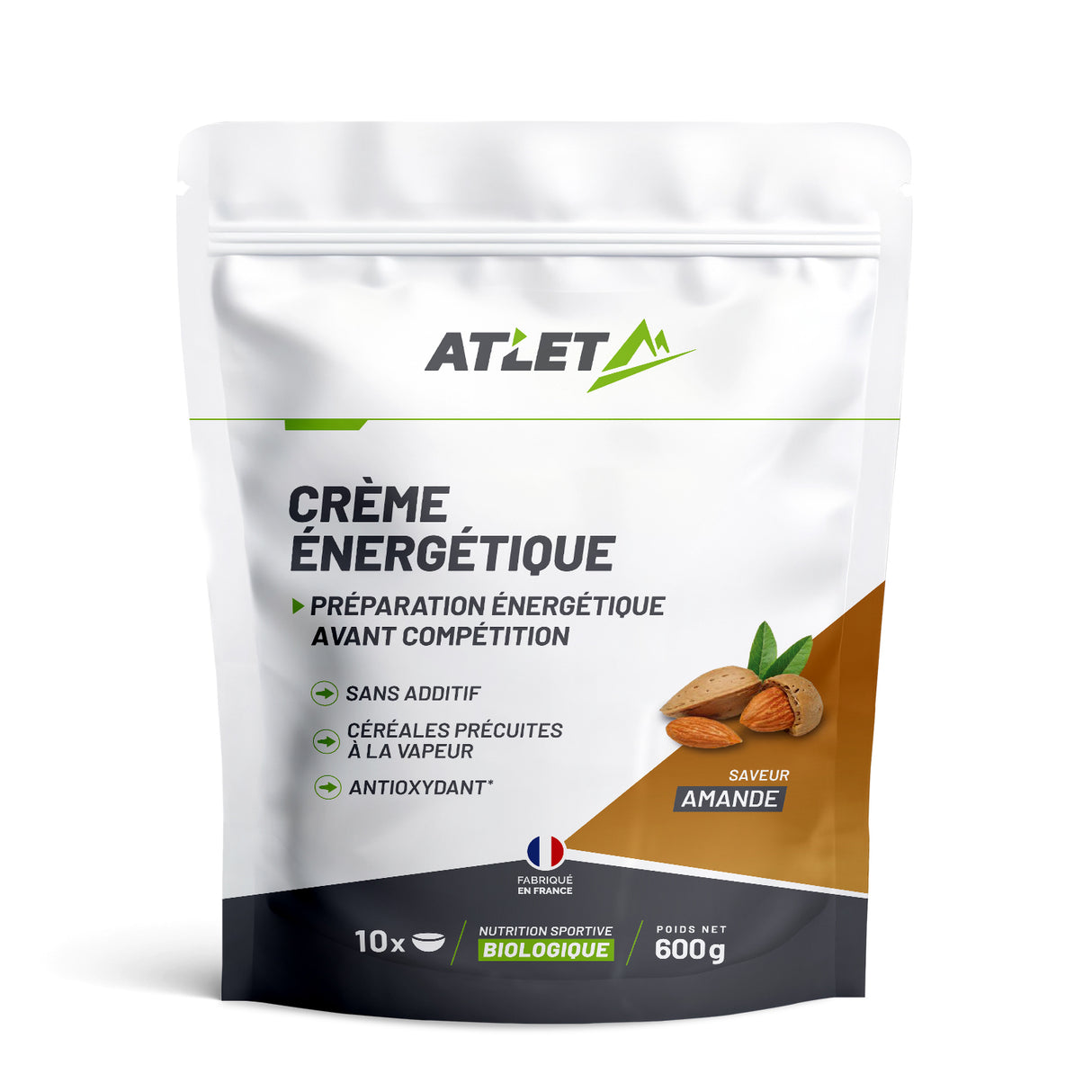 Crème énergétique amande bio