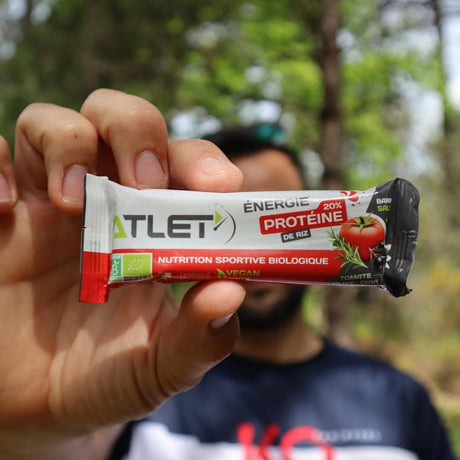 Pack 34 barres protéinées bio tomate, olive & chia