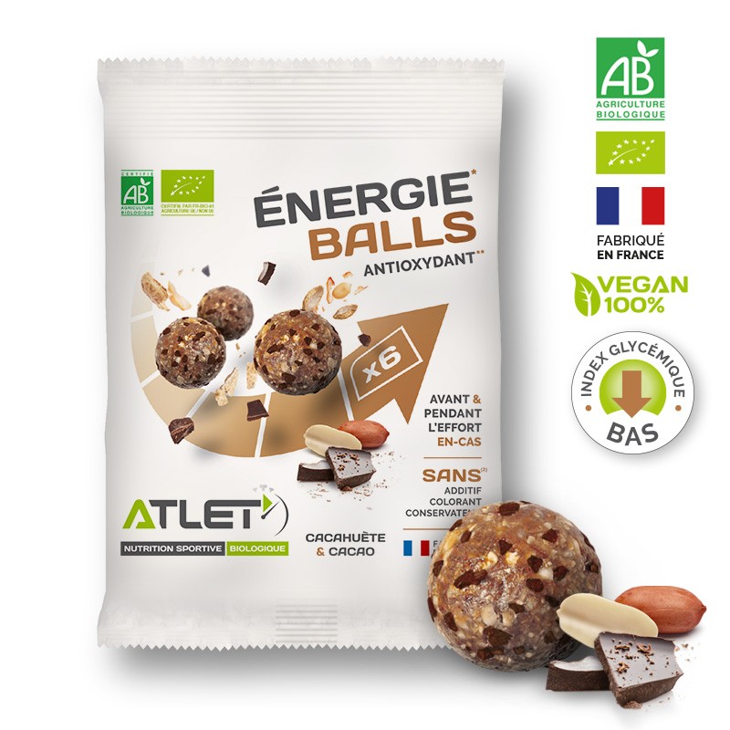 Energie balls biologique ATLET Nutrition
