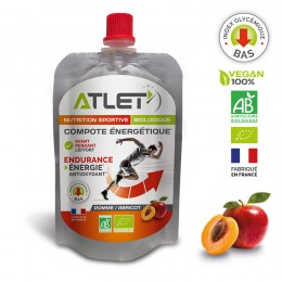 Compote énergétique biologique abricot