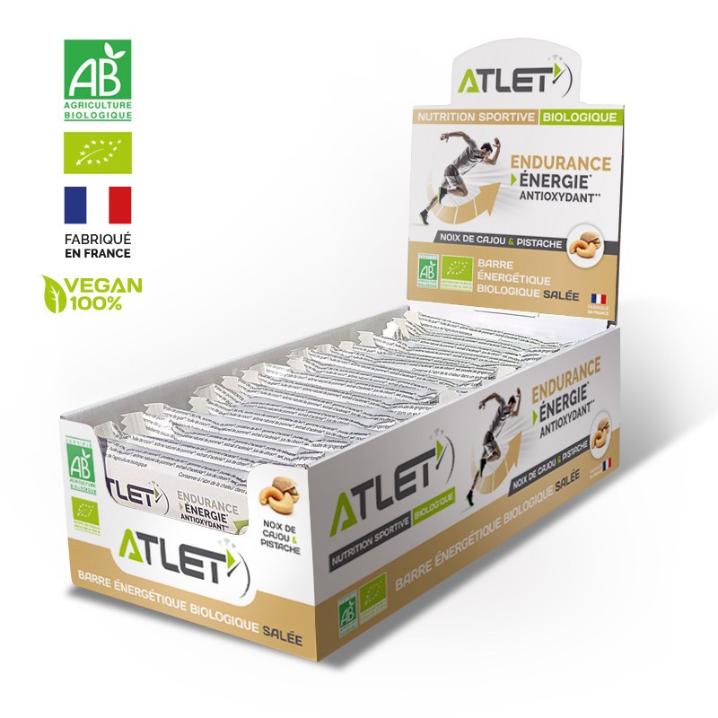 pack de barres salées énergétiques bio pour sportif