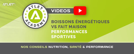 Boissons énergétiques VS fait maison - performances sportives
