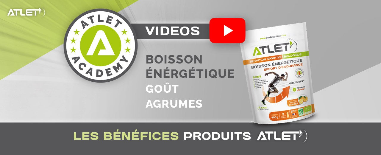 Boisson énergétique saveur agrumes : bienfaits & utilisation