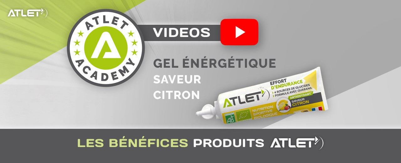 Gel énergétique saveur citron : bienfaits et utilisation