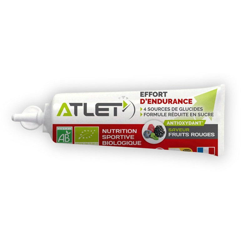 gel énergétique biologique fruits rouges biologique
