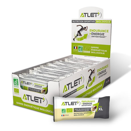 pack de barres biologiques protéinées macadamia etchocolat blanc