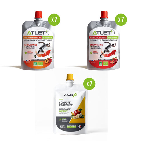 Pack mixte 21 compotes