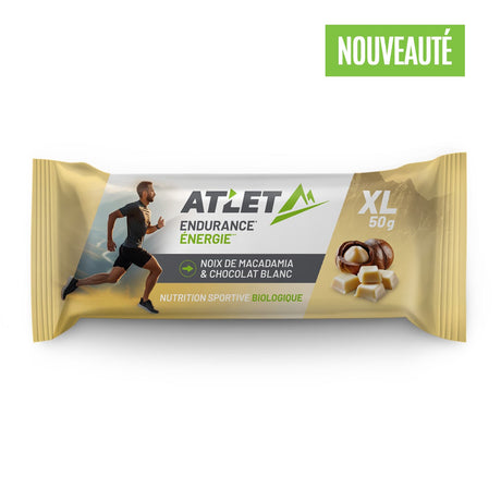Pack 25 barres énergétiques bio macadamia & chocolat blanc