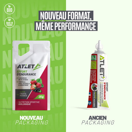 Gel Energétique Fruits Rouges Bio