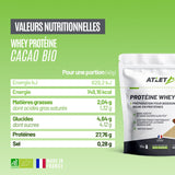 Protéine whey bio - cacao