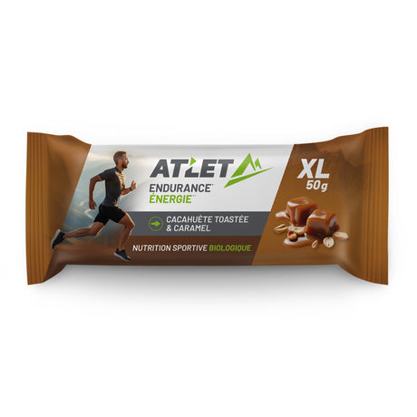 Barre Atlet cacahuète toastée & caramel