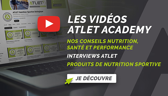 vidéos de conseils nutrition sportive et santé par ATLET ACADEMY