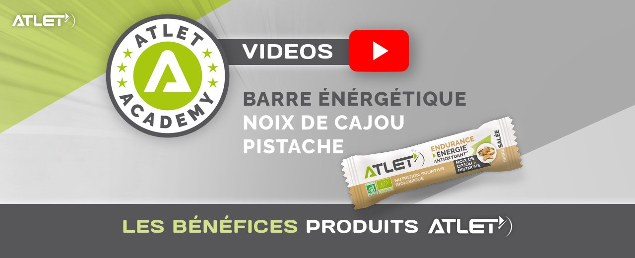 barre énergétique salée noix de cajou / pistache : bienfaits & utilisation