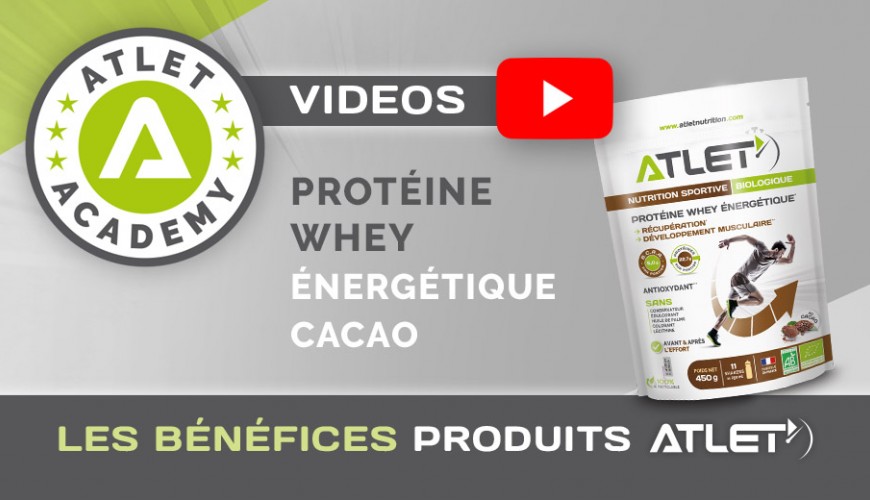 Protéine Whey énergétique cacao : bienfaits et utilisation