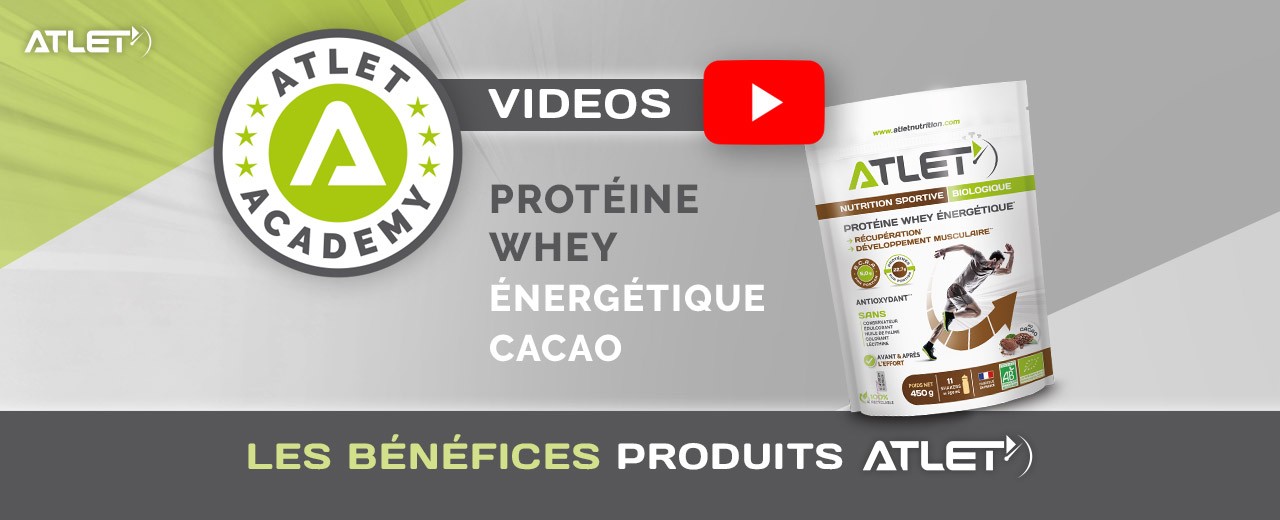 Protéine Whey énergétique cacao : bienfaits et utilisation