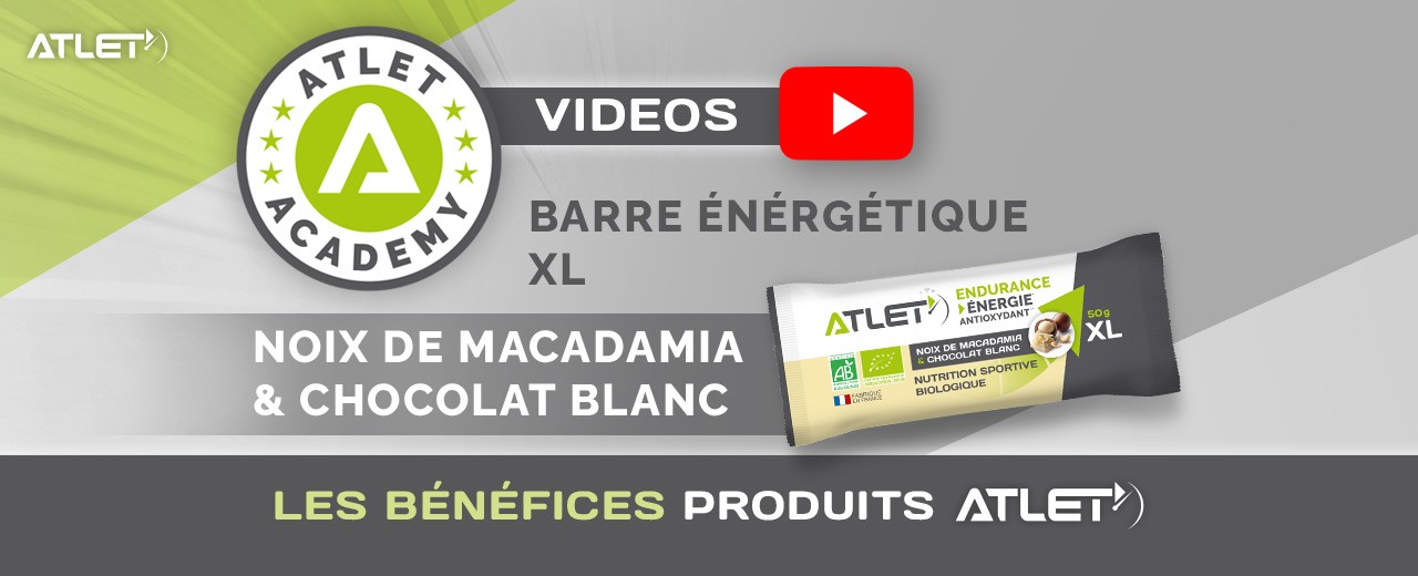 Barre énergétique XL noix et macadamia & chocolat blanc : bienfaits et utilisation