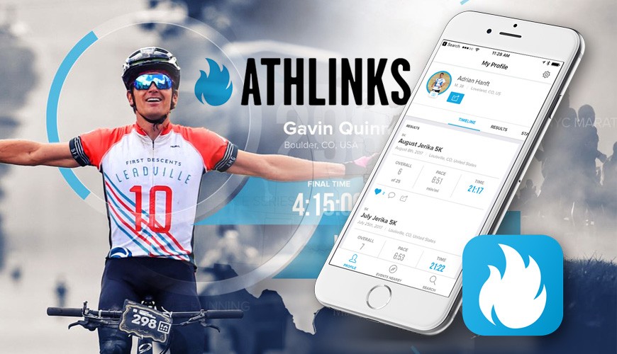 ATHLINKS : une application pour suivre vos résultats de courses
