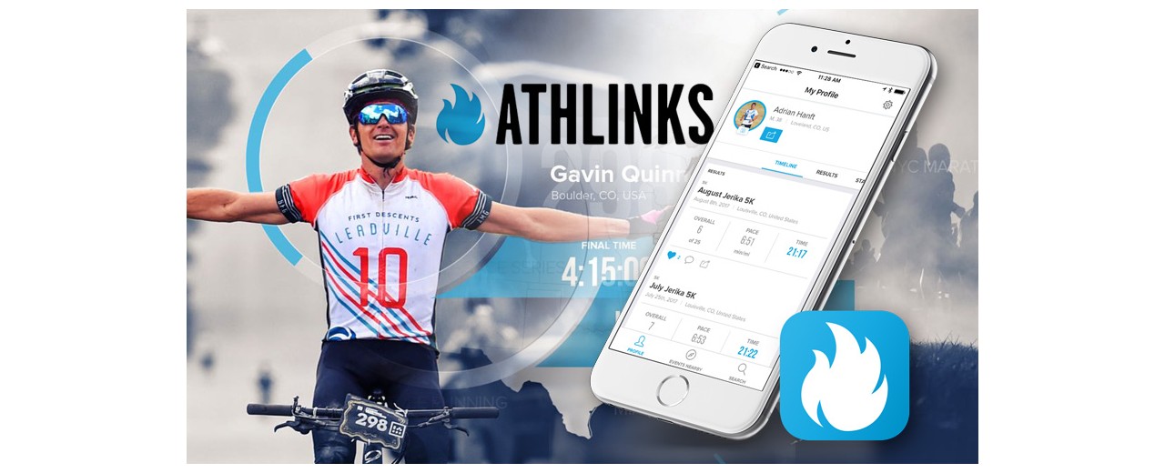 ATHLINKS : une application pour suivre vos résultats de courses